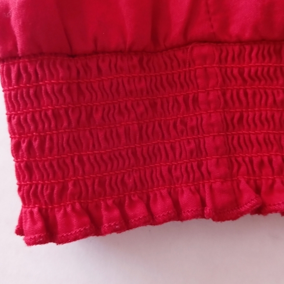 Hollister Red Crop Top. Size S - Picture 5 of 10